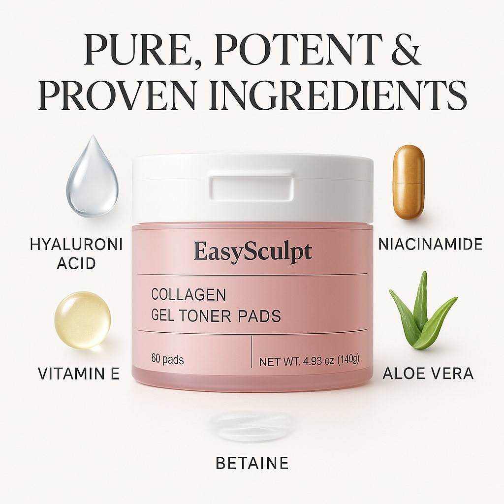 Collagen Gel Toner Pads