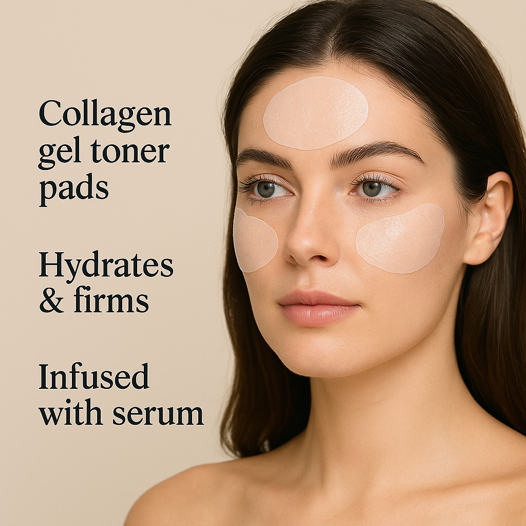 Collagen Gel Toner Pads